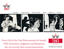 Tablet Screenshot of durgaindia.org